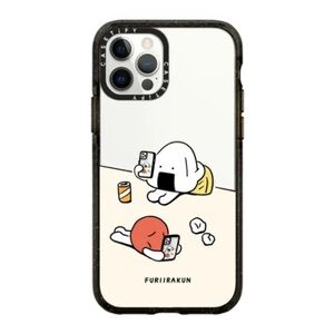 Casetify Black and White Cartoon Phone Case